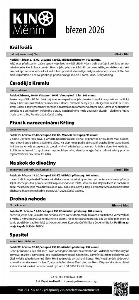 Březen 2026 Březen 2026