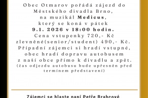 Zájezd do Městského divadla Brno