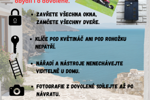 Policie ČR -  pozor na kyberpodvody + buďte opatrní v čase dovolených