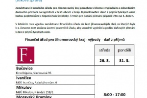 Pomoc s daňovým přiznáním po telefonu i na výjezdech