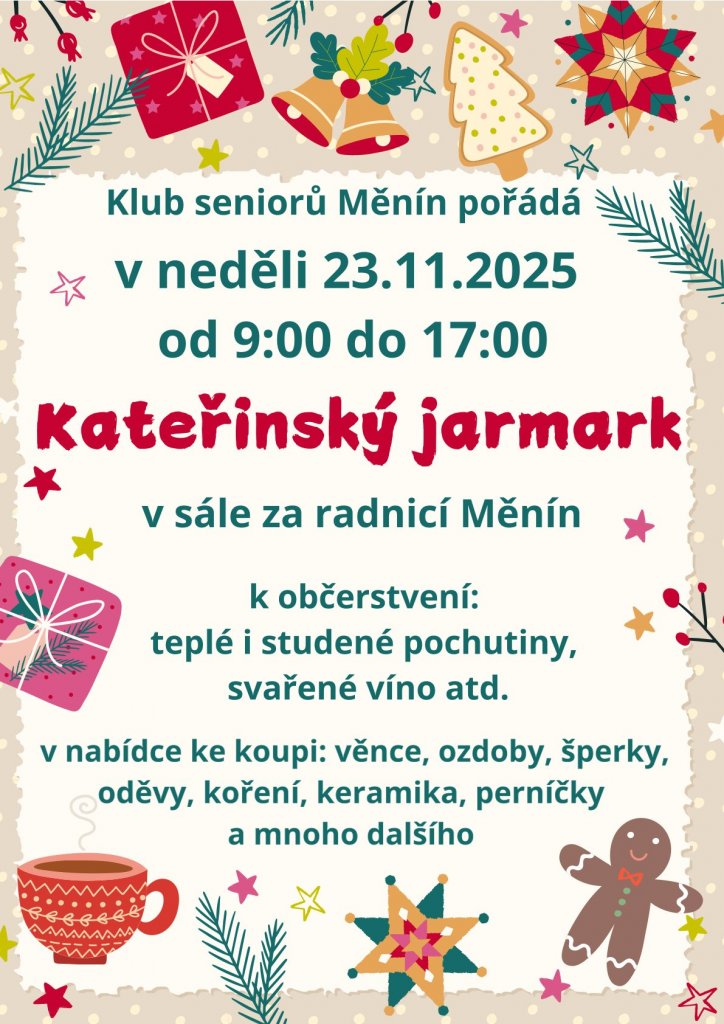 Kateřinský jarmark 2025 Kateřinský jarmark 2025