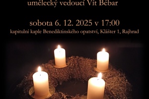 Adventní koncert v kapitulní kapli Benediktinského opatství v Rajhradě