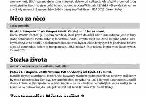 Kino Měnín - listopad