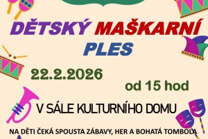 Dětský maškarní ples