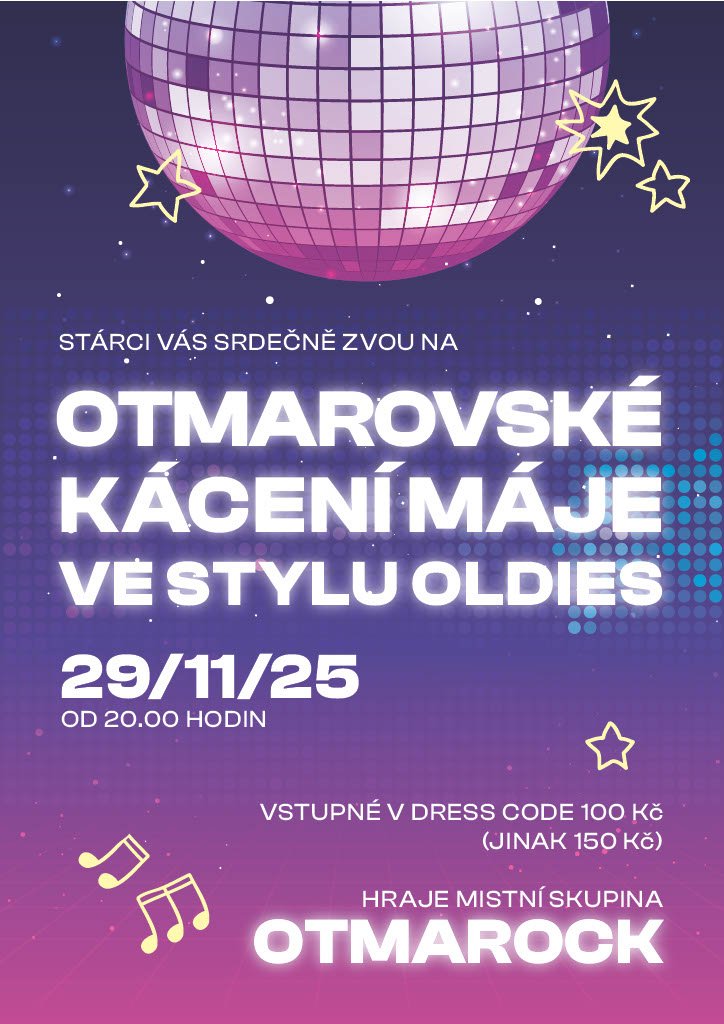 Otmarovské kácení 2025 Otmarovské kácení 2025