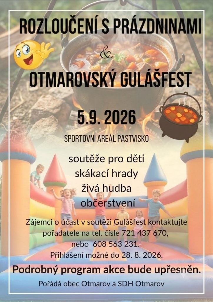 Otmarovský gulášfest 2026 Otmarovský gulášfest 2026
