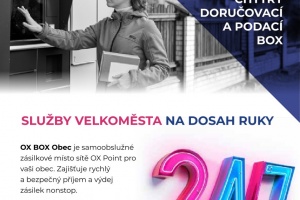 Chytrý doručovací a podací box - nově i v Otmarově