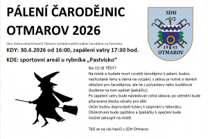 Pálení čarodějnic v Otmarově