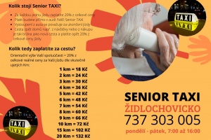 Senior Taxi po půl roce ..... a jede se dál!