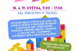 Pozvánka do Telnice - Festival her - 18. a 19. května 2024