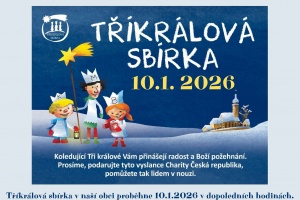 Tříkrálová sbírka v naší obci