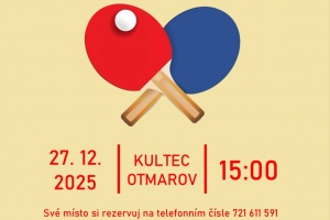 Vánoční turnaj v pinecu