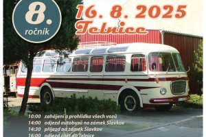 Veterán bus Kříž - Telnice