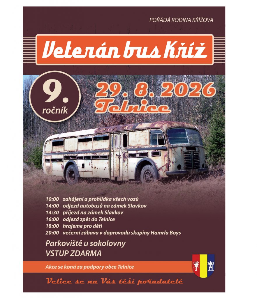 Veteránbus 2026 Telnice Veteránbus 2026 Telnice
