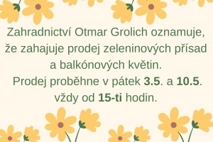 Zahradnictví Otmar Grolich