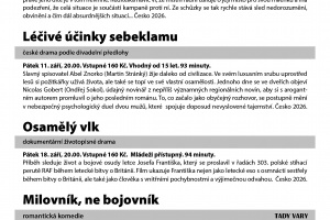 Kino Měnín - září