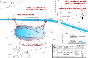 C-2 Otmarov - Katastrální situační výkres