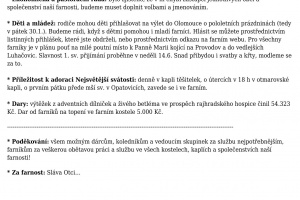 Ohlášky 11.1. - 18.1.2026 (2)