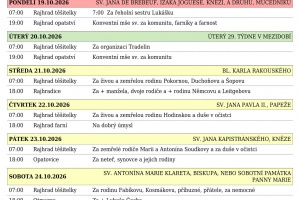 Ohlášky 18.10. - 25.10.2026 (1)