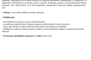 Ohlášky 19.7. - 26.7.2026 (2)