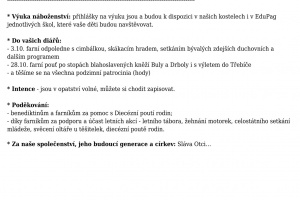 Ohlášky 30.8. - 6.9.2026 (2)