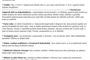 Ohlášky 31.5. - 7.6.2026 (2)