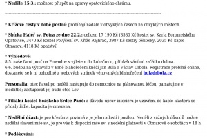 Ohlášky 8.3. - 15.3.2026 (2)