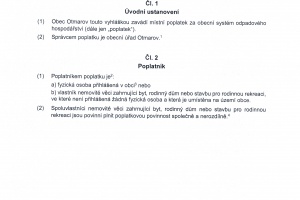 OZV o místním poplatku za obecní systém odpadového hospodářství (1)