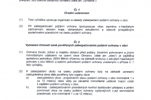 OZV Požární řád obce (1)