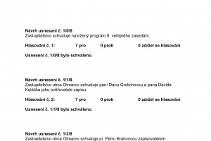 Usnesení ze zasedání Zastupitelstva obce Otmarov - 11.12.2023 (1)