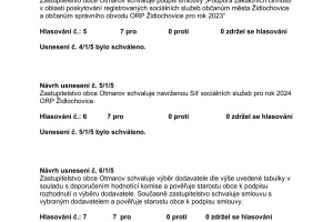 Usnesení ze zasedání Zastupitelstva obce Otmarov - 12.6.2023 (2)