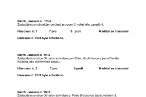 Usnesení ze zasedání Zastupitelstva obce Otmarov - 16.2.2023 (1)