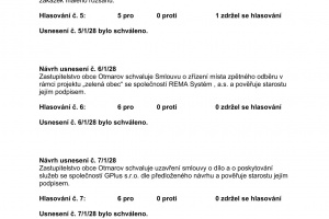 Usnesení ze zasedání Zastupitelstva obce Otmarov - 23.2.2026 (2)