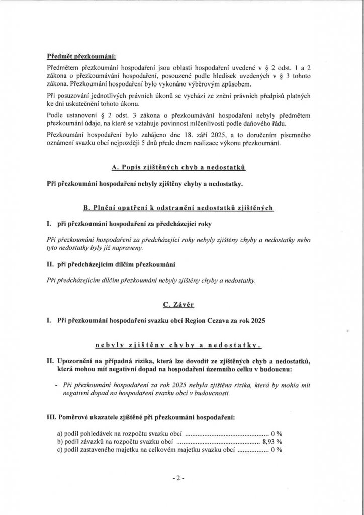 Návrh ZÚ Regionu Cezava za rok 2025 (4) Návrh ZÚ Regionu Cezava za rok 2025 (4)