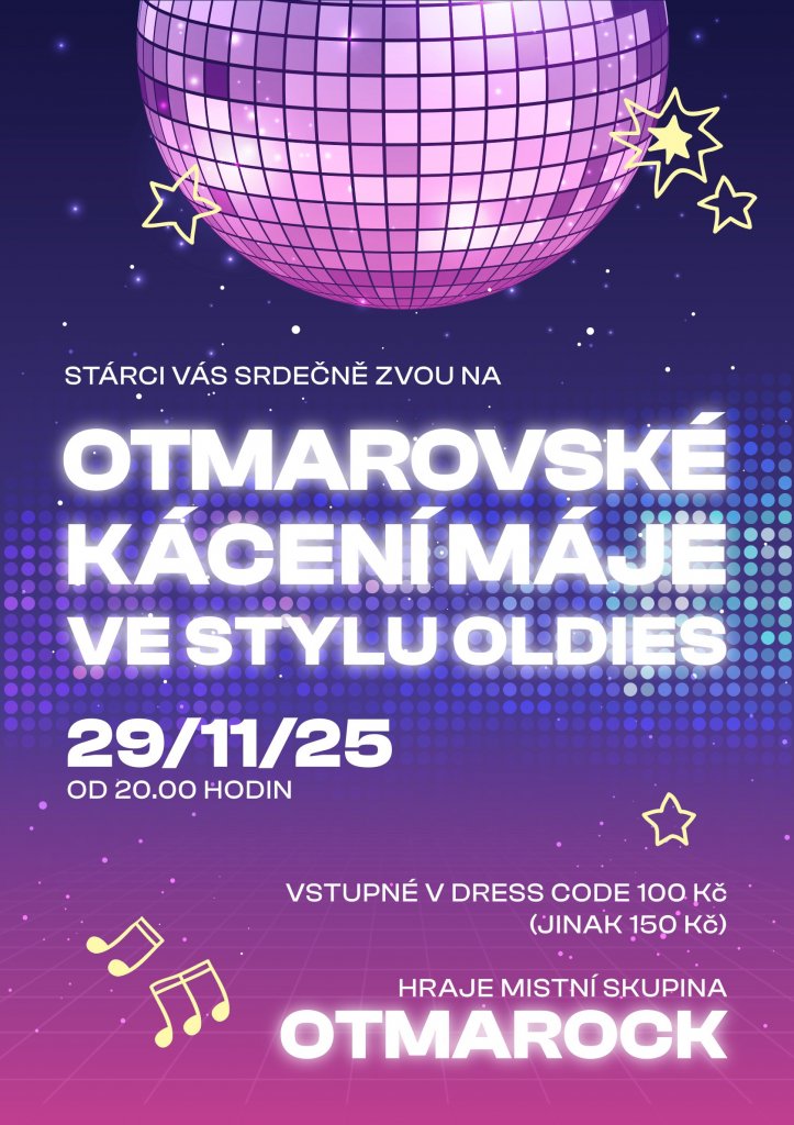 Otmarovské kácení máje 2025 Otmarovské kácení máje 2025