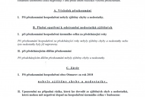 Zpráva o výsledku přezkoumání 2018 (2)